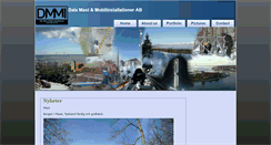 Desktop Screenshot of dmmi.se
